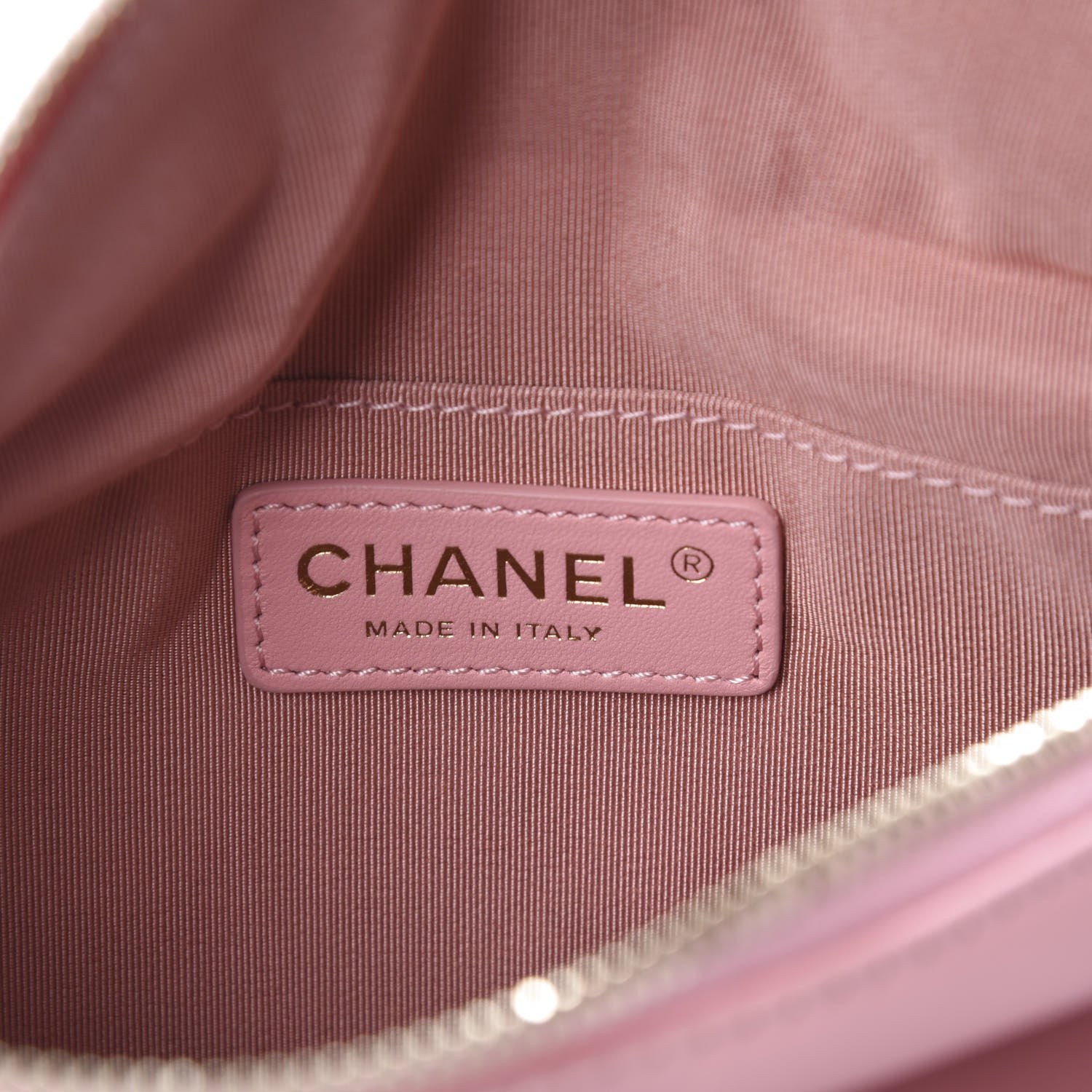 Chanel Lambskin Quilted Waist Belt Bag Pink 6 of 10