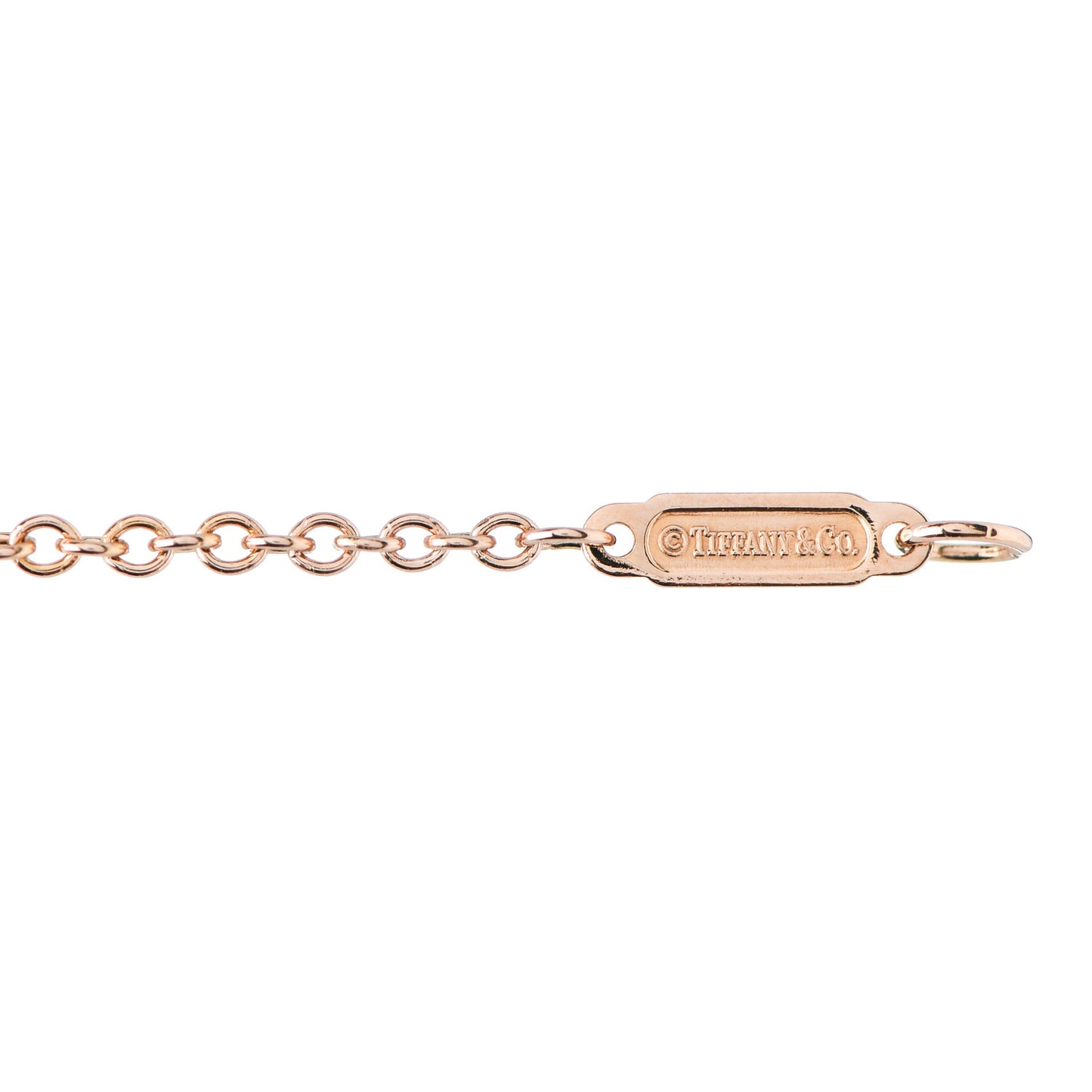 18K Rose Gold Diamond Atlas Bar Pierced Bracelet