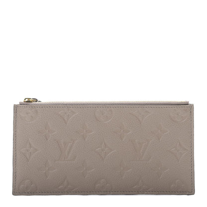 Louis Vuitton Empreinte Felicie Chain Wallet Zippered Insert Tourterelle 1 of 6