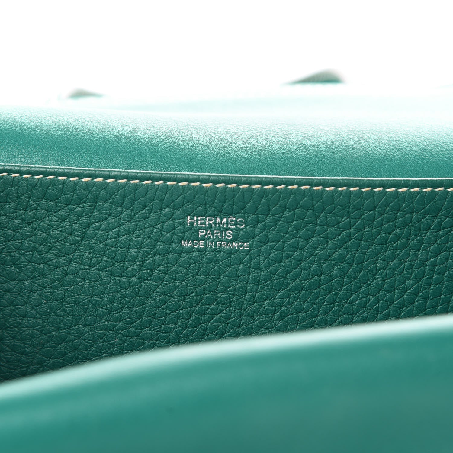 Hermes Taurillon Clemence Halzan 31 Malachite 8 of 18