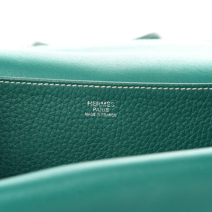 Hermes Taurillon Clemence Halzan 31 Malachite 8 of 18
