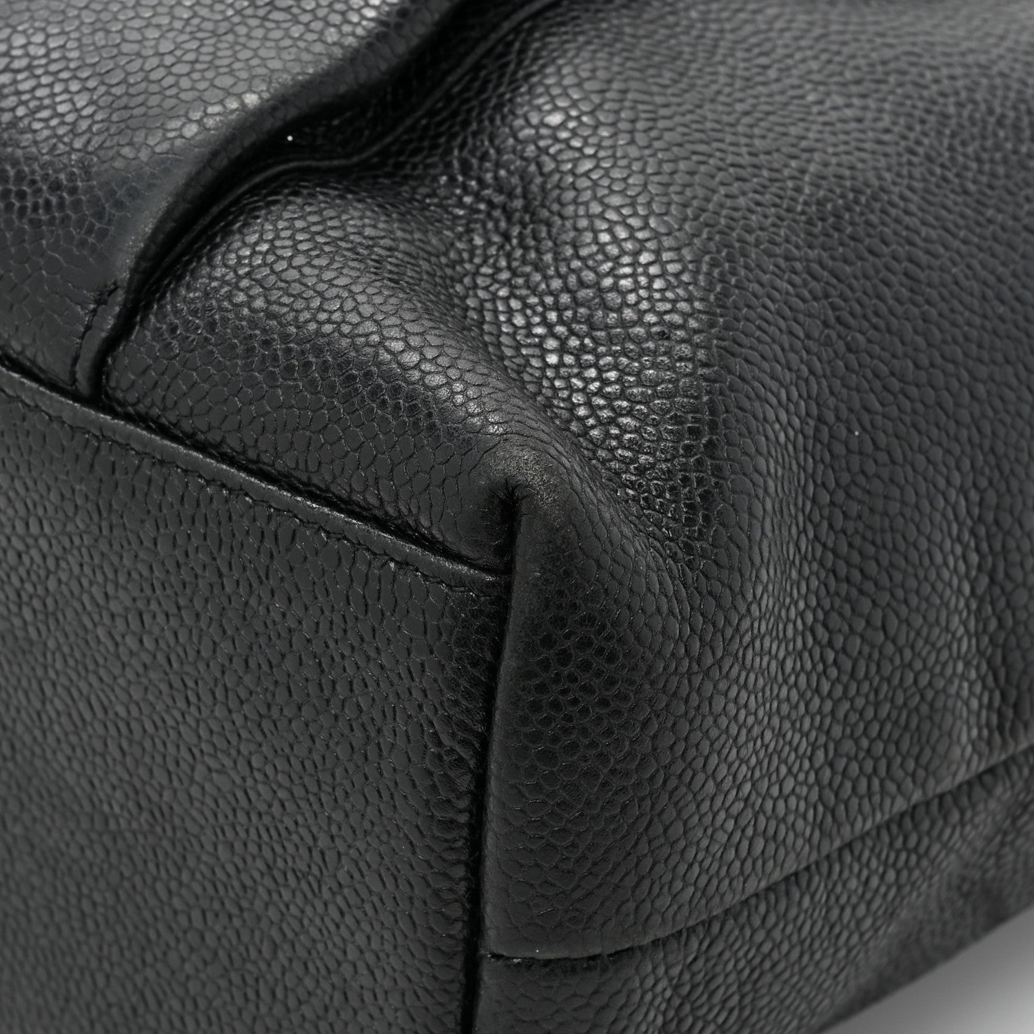 Chanel Caviar Flap Shoulder Bag Black 14 of 17