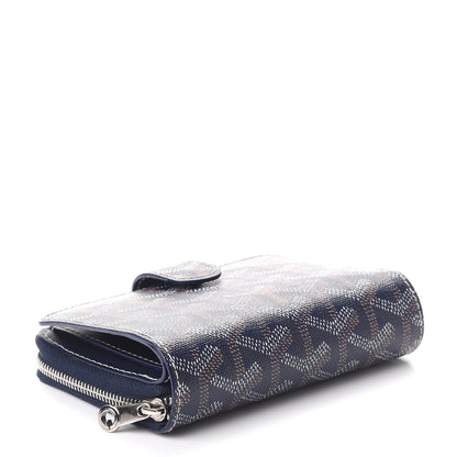 Goyard Goyardine Tuileries Wallet Navy 4 of 9