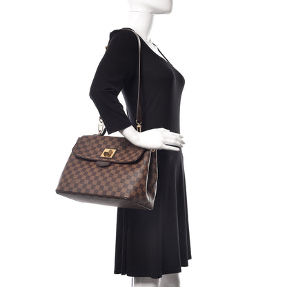 Louis Vuitton Damier Ebene Bergamo MM 2 of 9