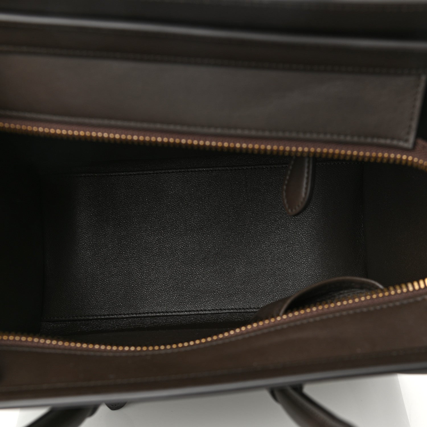 Celine Bullhide Micro Tri-Color Luggage Khaki 5 of 9