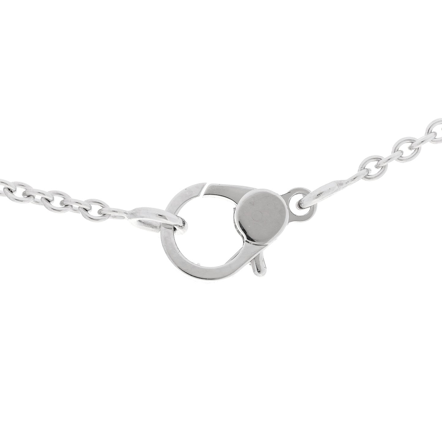 18K White Gold Diamond Finesse Pendant Necklace