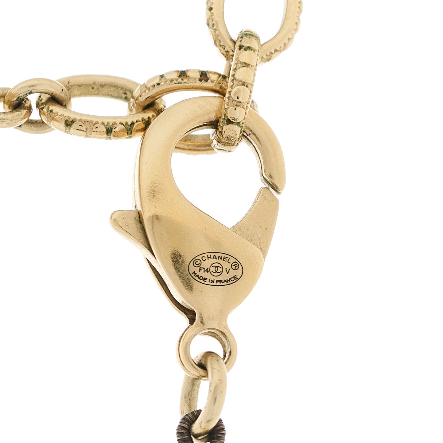 Chanel Pearl CC Long Necklace White Gold 5 of 5