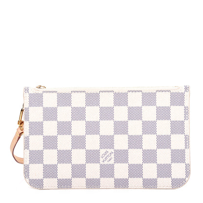 Louis Vuitton Damier Azur Neverfull PM Pochette 1 of 10