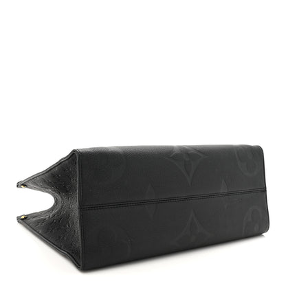 Louis Vuitton Empreinte Monogram Giant Onthego PM Black 4 of 16