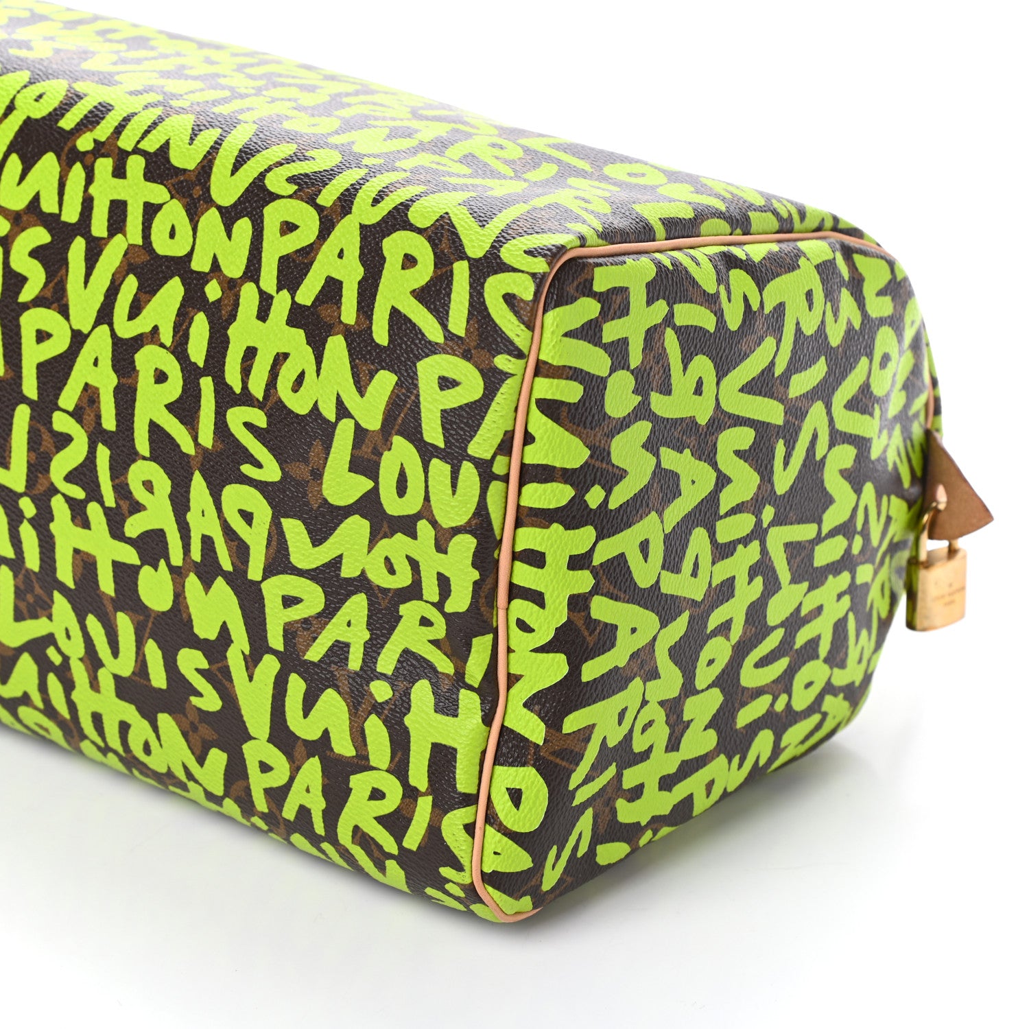 Louis Vuitton Monogram Graffiti Speedy 30 Green 9 of 9