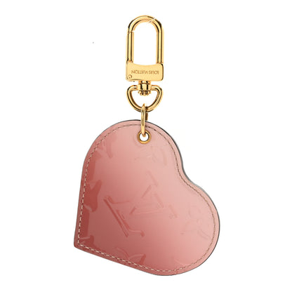 Louis Vuitton Vernis Degrade Heart Bag Charm Pink 1 of 4