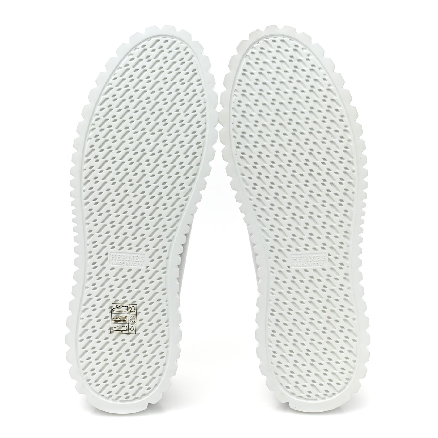 Metallic Calfskin Cross Sneakers 39 Silver