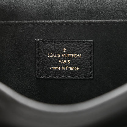Louis Vuitton Grained Calfskin Lockme Chain Bag PM Black 6 of 9