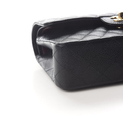 Chanel Caviar Quilted Small Double Flap Black 8 of 9