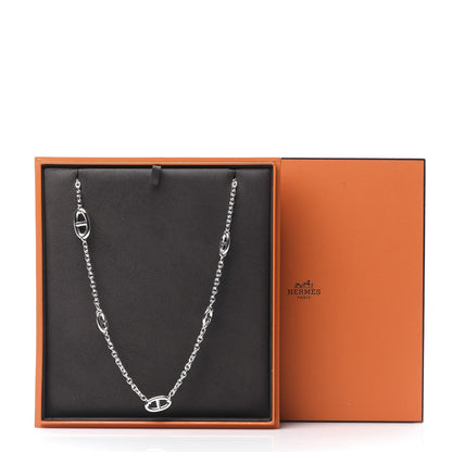 Hermes Sterling Silver Farandole Necklace 120 4 of 4