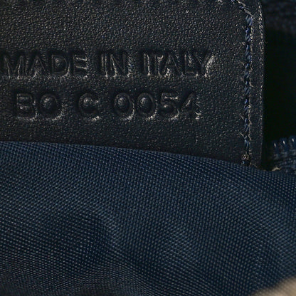 Christian Dior Monogram Boston Navy Blue 7 of 13