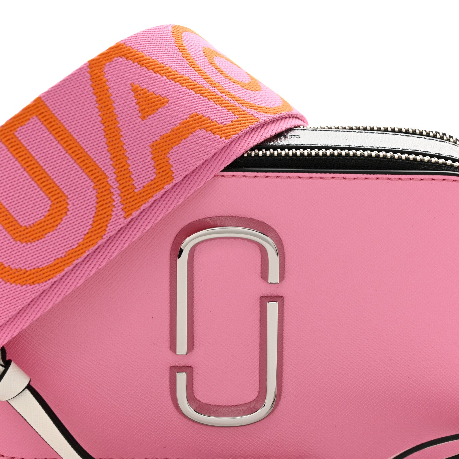 Marc Jacobs Saffiano Small Snapshot Camera Bag Candy Pink Multicolor 10 of 12