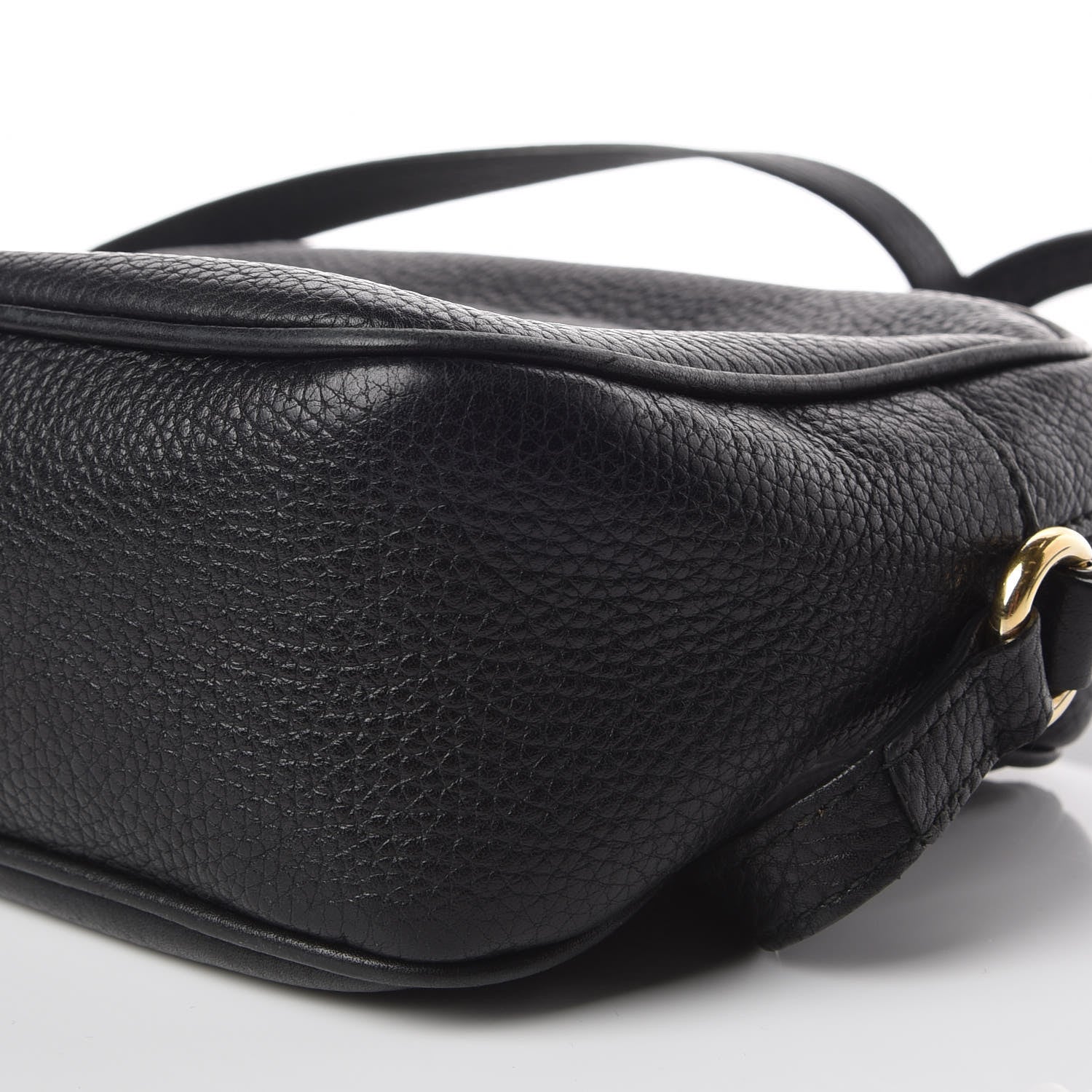 Gucci Pebbled Calfskin Small Soho Disco Bag Black 6 of 13