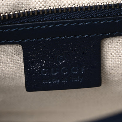 Gucci Monogram Multicolor Matelasse Diagonal Small GG Marmont Shoulder Bag Light Blue 6 of 7