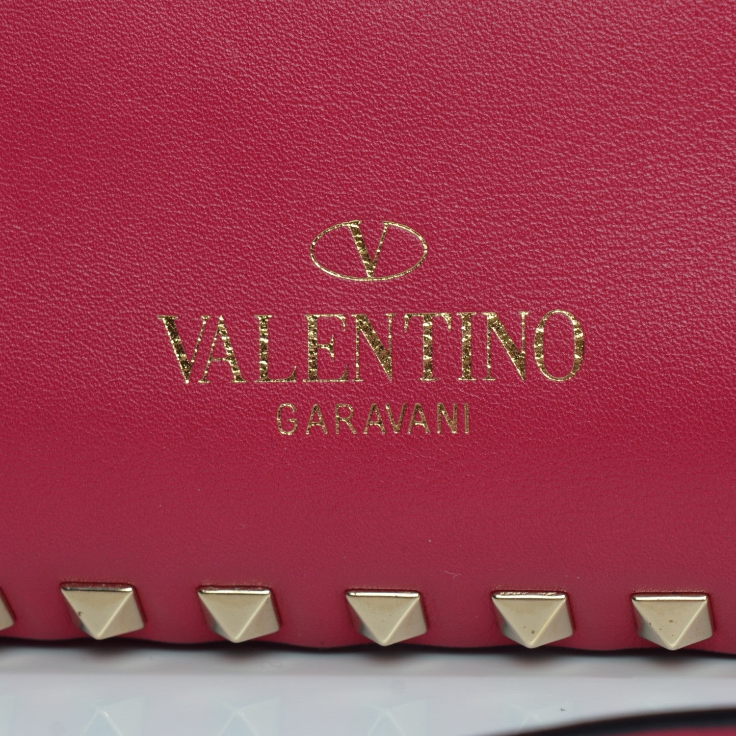 Valentino Garavani Vitello Medium Rockstud Tote Cyclamin 9 of 10