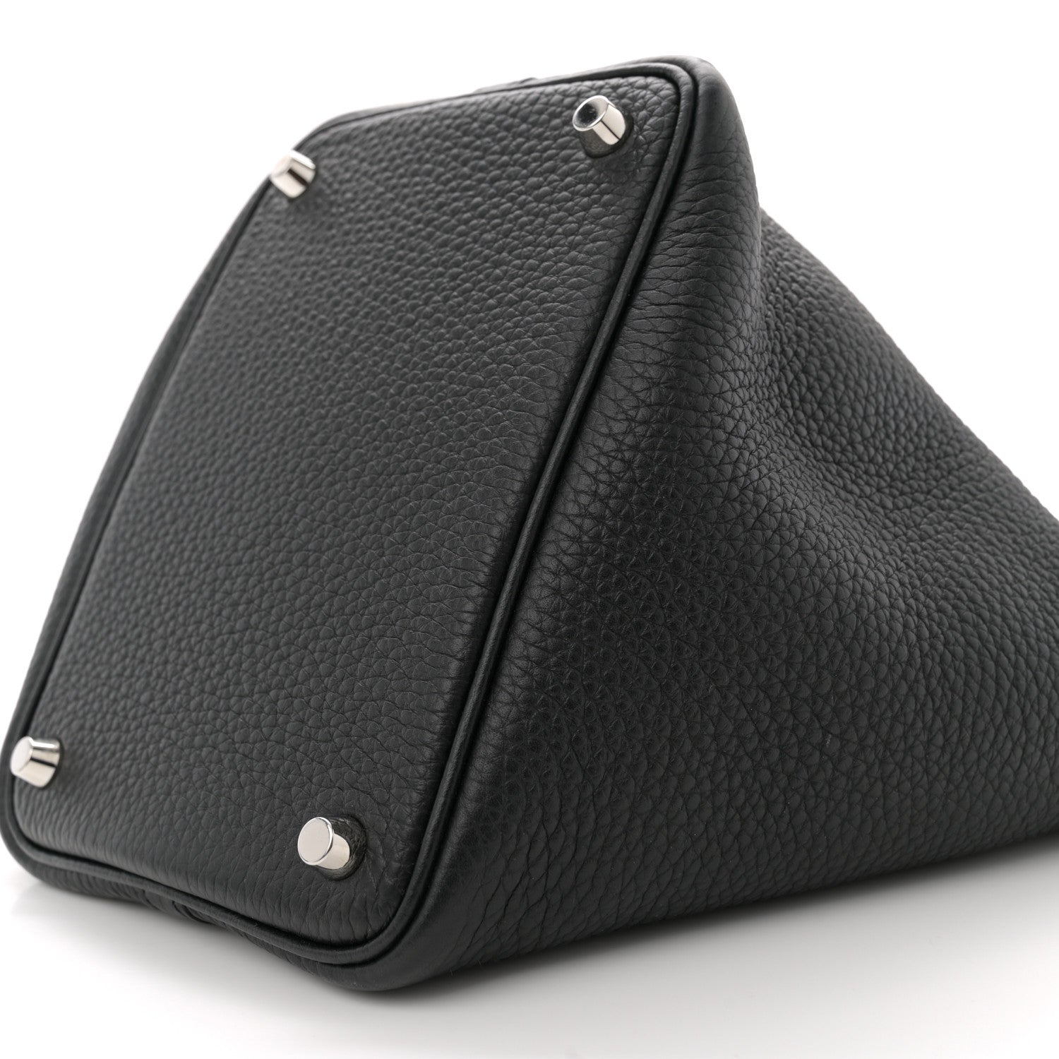 Hermes Taurillon Clemence Picotin Lock 18 PM Black 10 of 12