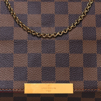 Louis Vuitton Damier Ebene Favorite MM 8 of 14