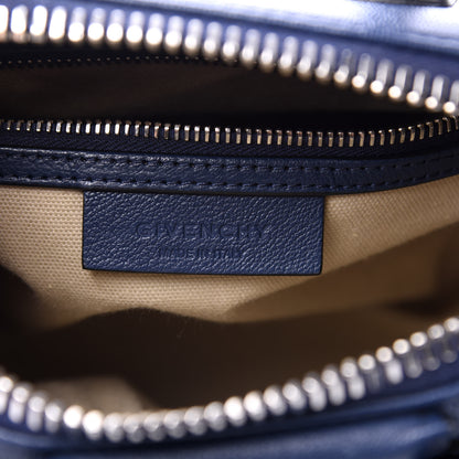 Givenchy Sugar Goatskin Mini Antigona Night Blue 8 of 11