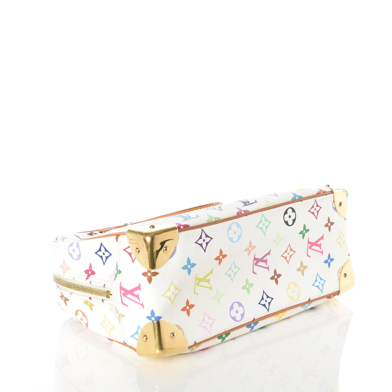 Louis Vuitton Monogram Multicolor Trouville White 3 of 9