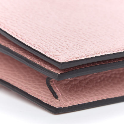 Gucci Dollar Calfskin Medium Betty Chain Wallet Soft Pink 9 of 11
