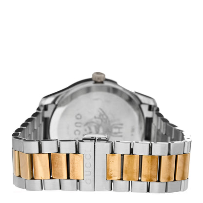 Gucci Stainless Steel 38mm G-Timeless Two Tone Cat Quartz Watch 3 of 5