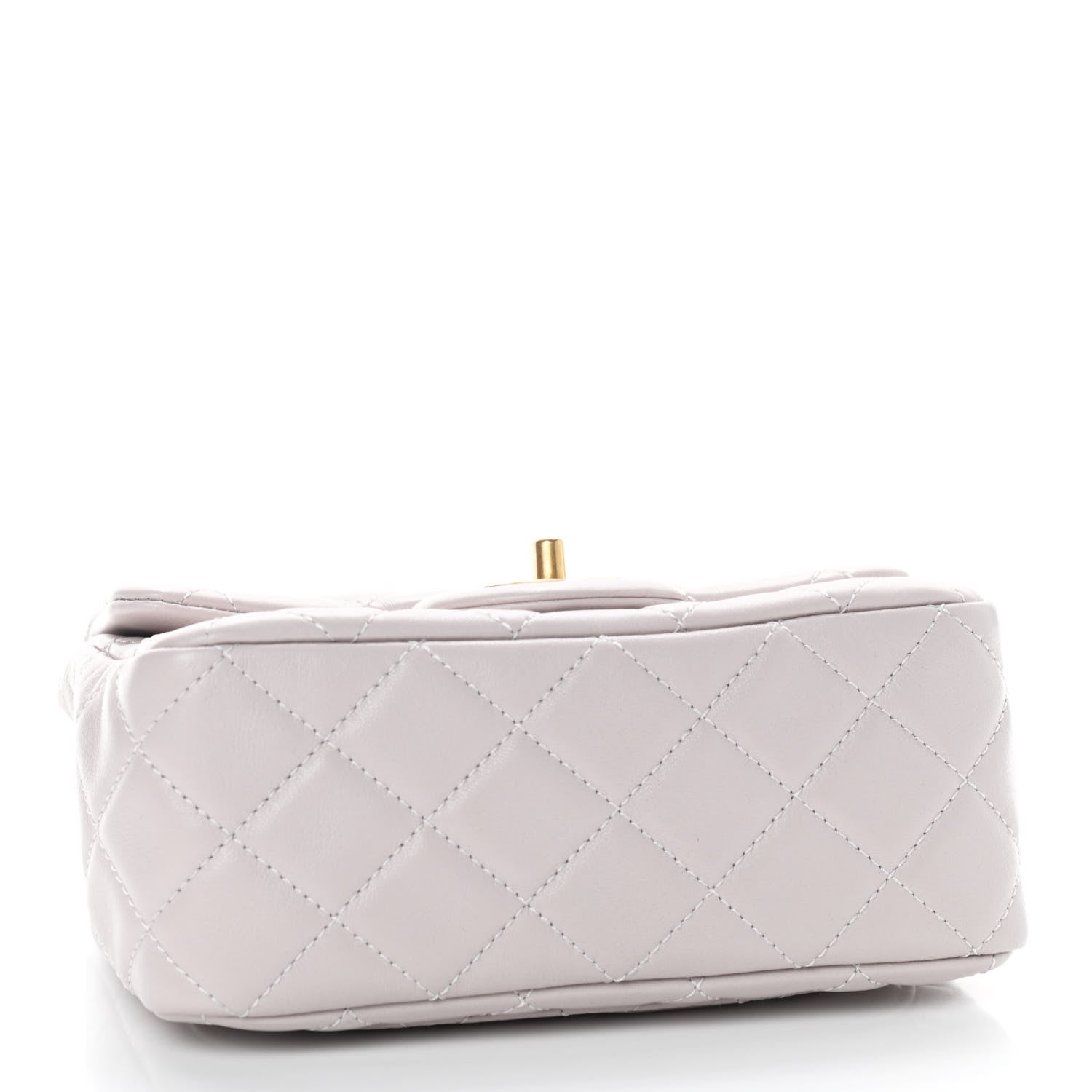 Chanel Lambskin Quilted Mini Pearl Crush Flap Light Purple 3 of 8