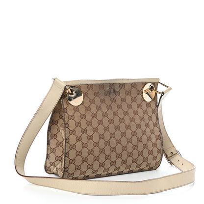 Gucci Monogram Eclipse Messenger Bag Off White 3 of 11