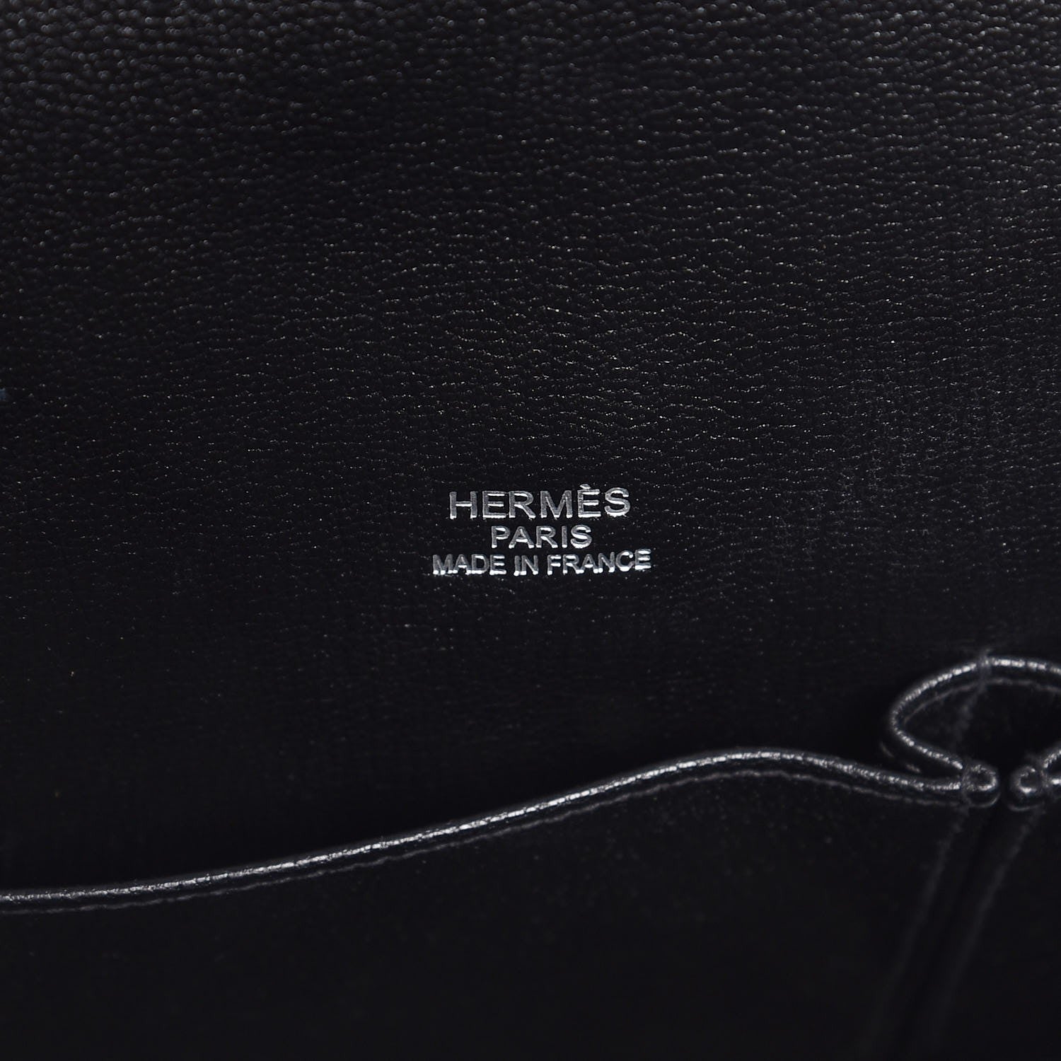 Hermes Taurillon Clemence Jypsiere 34 Black 6 of 7