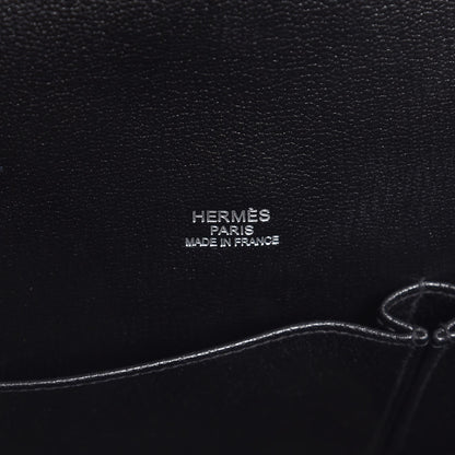 Hermes Taurillon Clemence Jypsiere 34 Black 6 of 7