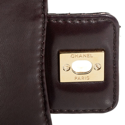 Chanel Python Soho Tassel Medium Flap Dark Brown 6 of 8