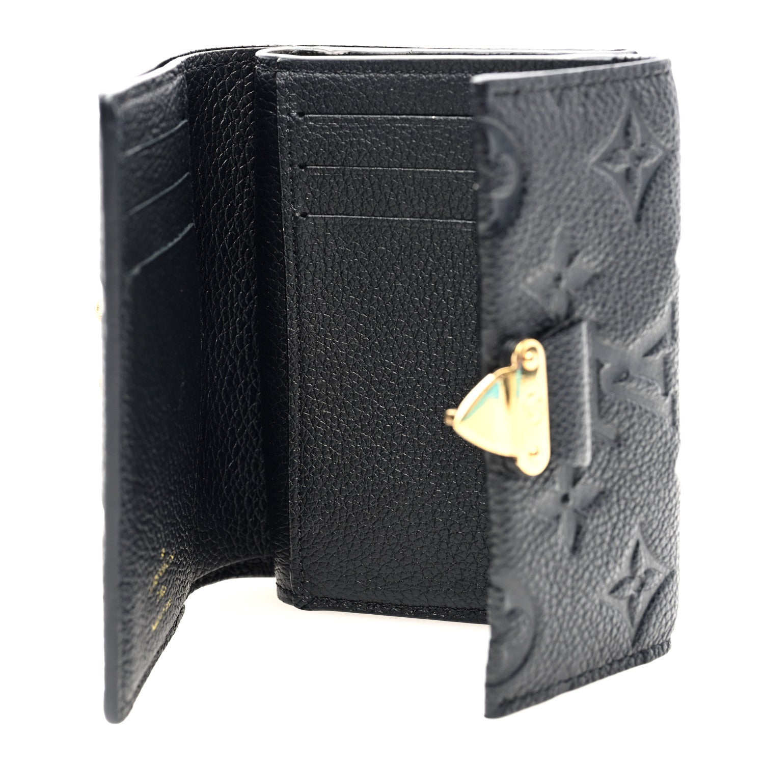 Louis Vuitton Empreinte Metis Compact Wallet Black 6 of 7