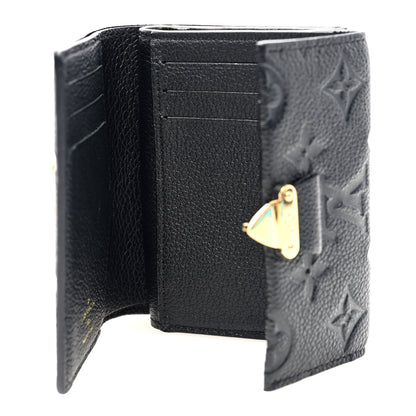 Louis Vuitton Empreinte Metis Compact Wallet Black 6 of 7