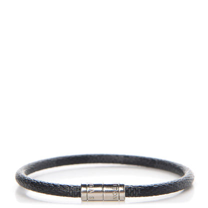 Louis Vuitton Damier Graphite Keep It Bracelet 19 1 of 3