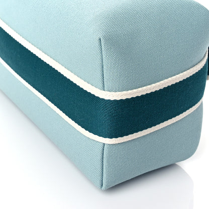 Hermes Canvas Small Bride-A-Brac Pouch Eucalyptus 9 of 9