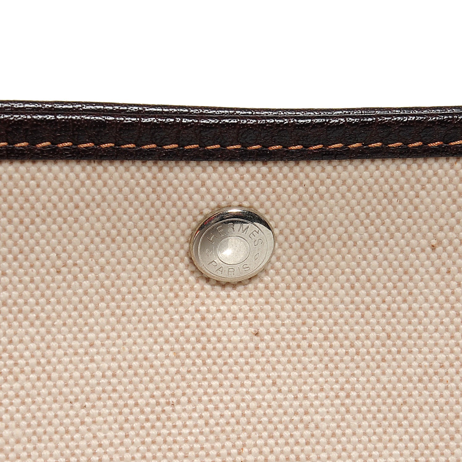 Hermes Toile Leather Garden Party MM Tote Ebene 8 of 8