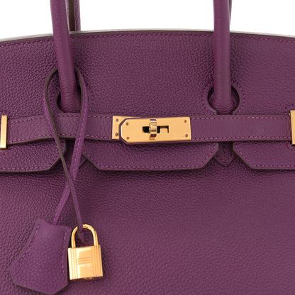 Hermes Togo Birkin 35 Anemone 8 of 11