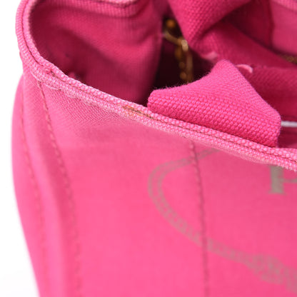 Prada Canapa Small Logo Tote Fuxia 9 of 14