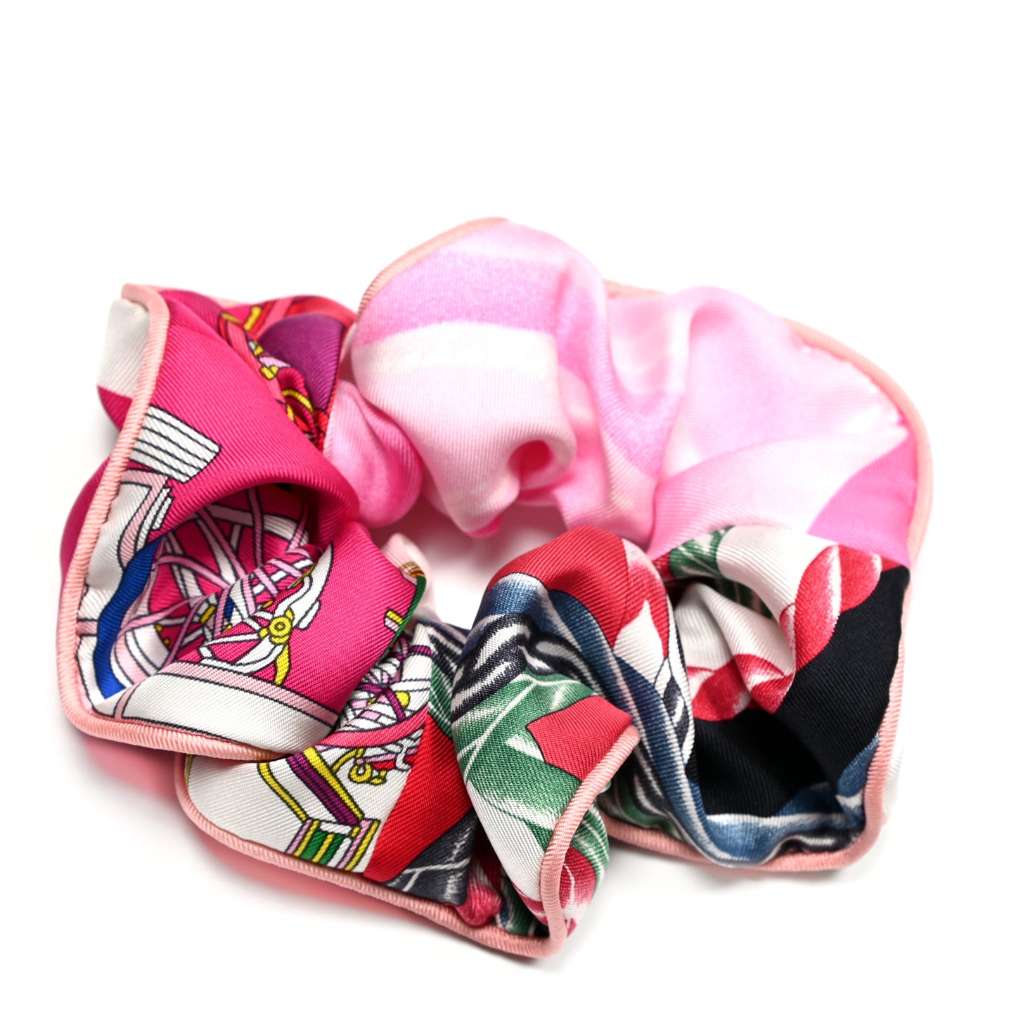 Silk Claudia Scrunchie Multicolore