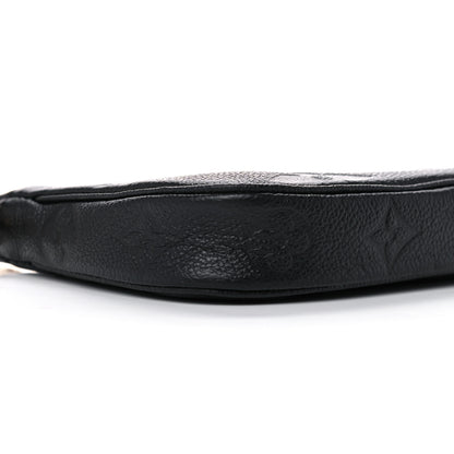 Louis Vuitton Empreinte Monogram Giant Multi Pochette Accessories Mini Pochette Black 7 of 9