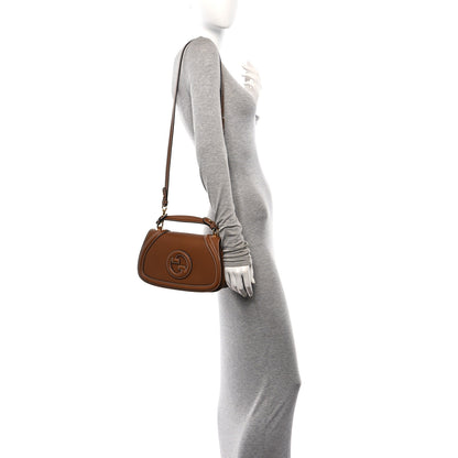 Gucci Roxy Calfskin Medium Blondie Top Handle Bag Brown 2 of 10