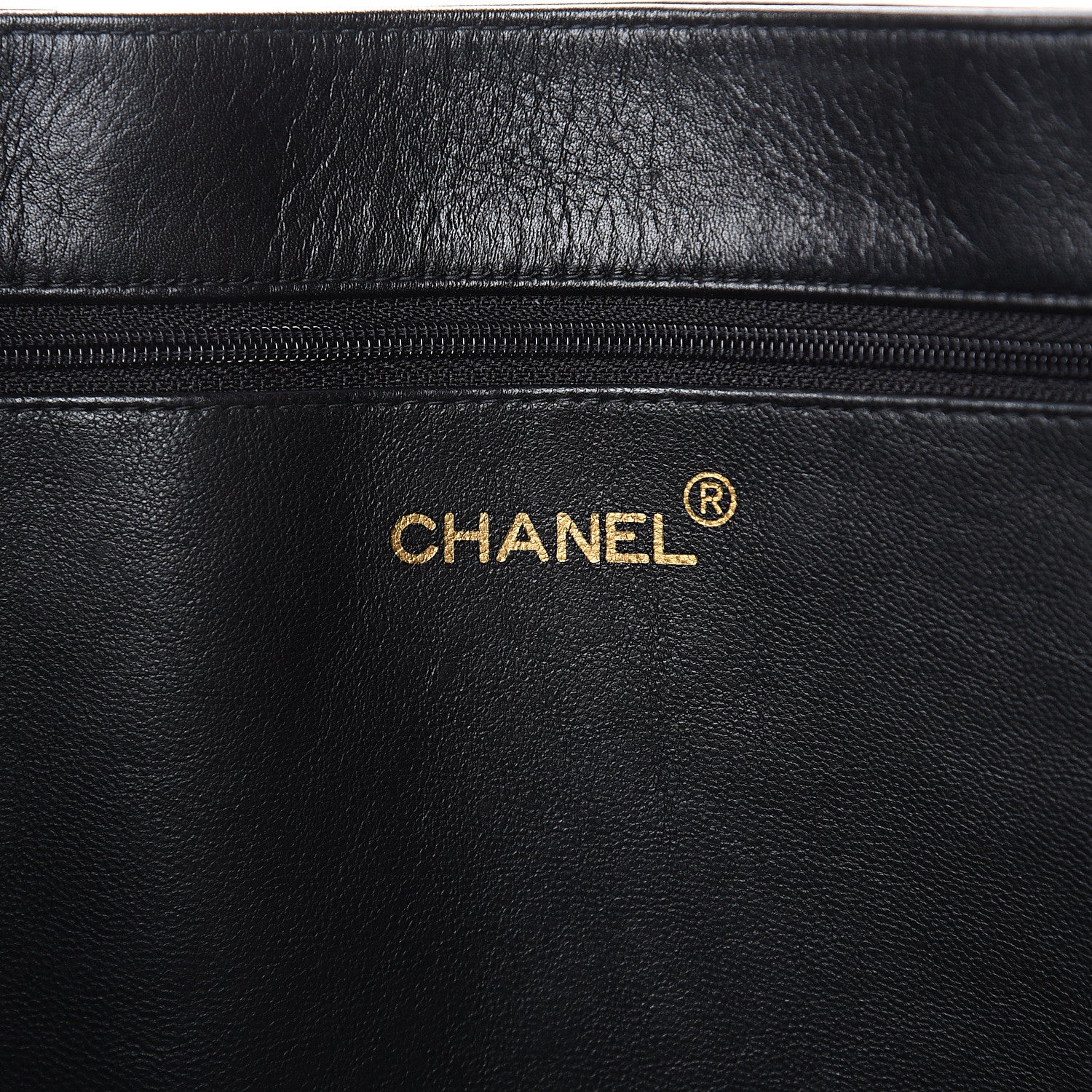 Chanel Lambskin CC Shoulder Bag Black 5 of 10