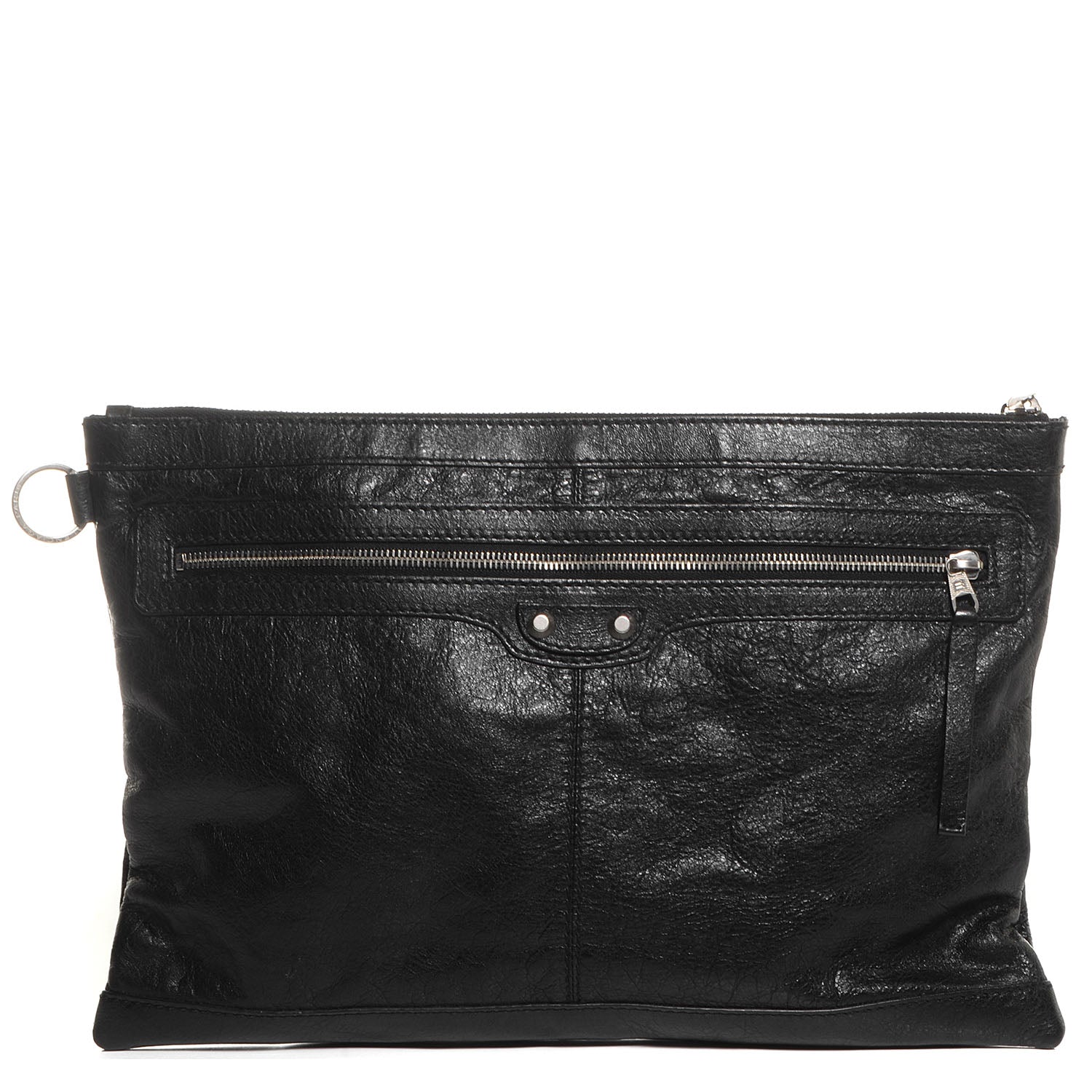Balenciaga Agneau Arena Classic Hardware Large Clip Black 1 of 10