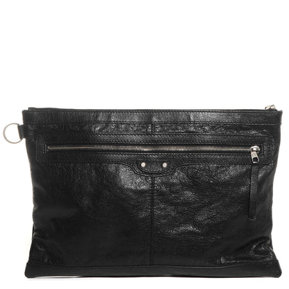 Balenciaga Agneau Arena Classic Hardware Large Clip Black 1 of 10