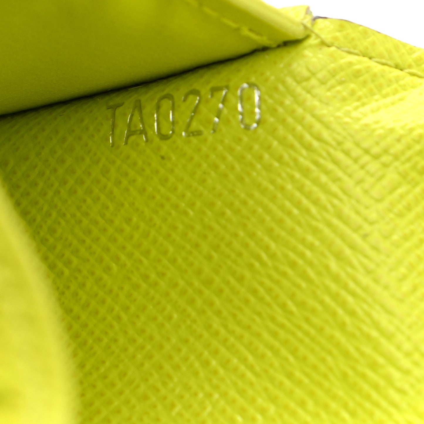 Monogram Taiga Pocket Organizer Yellow