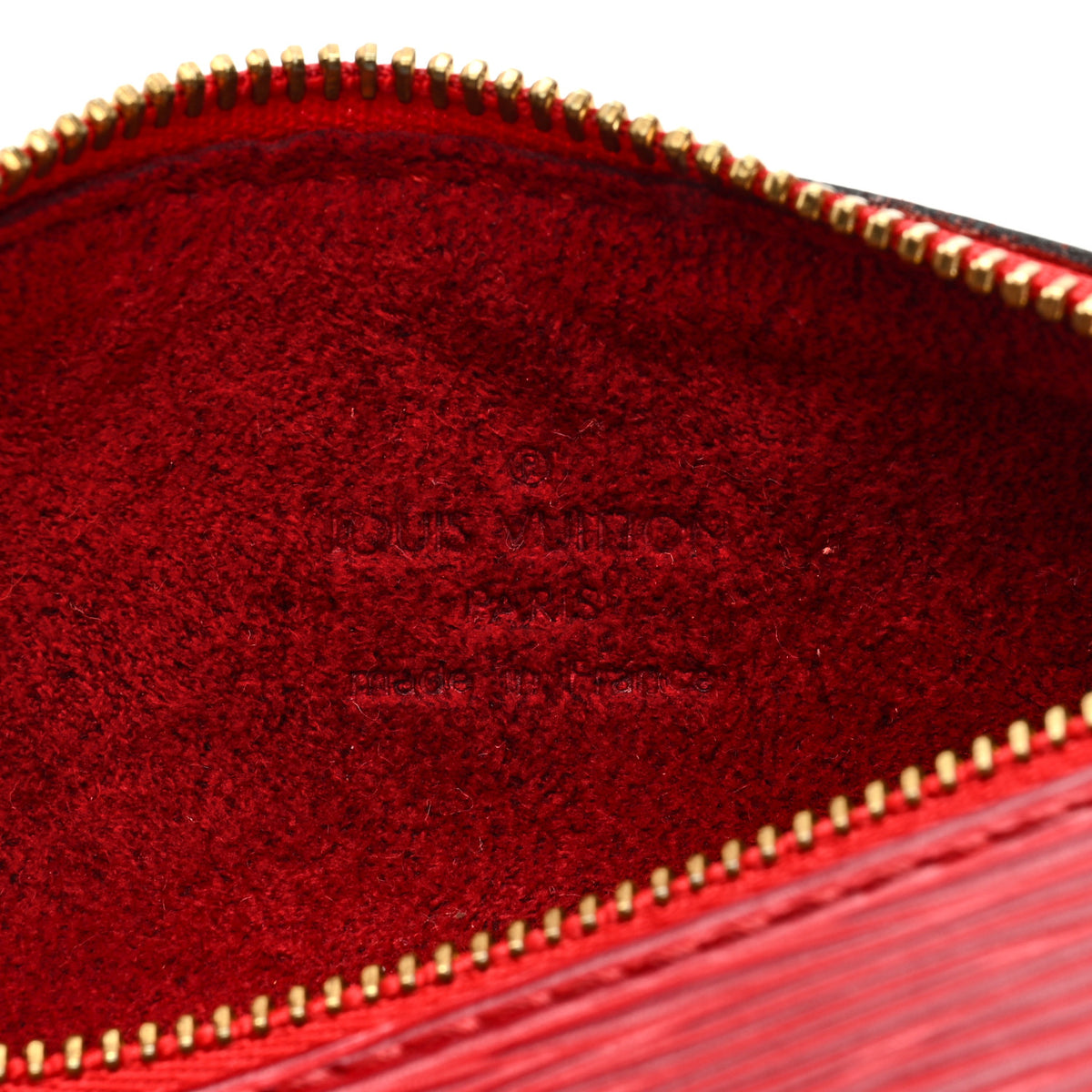 Louis Vuitton Epi Soufflot Pochette Castillan Red 6 of 10